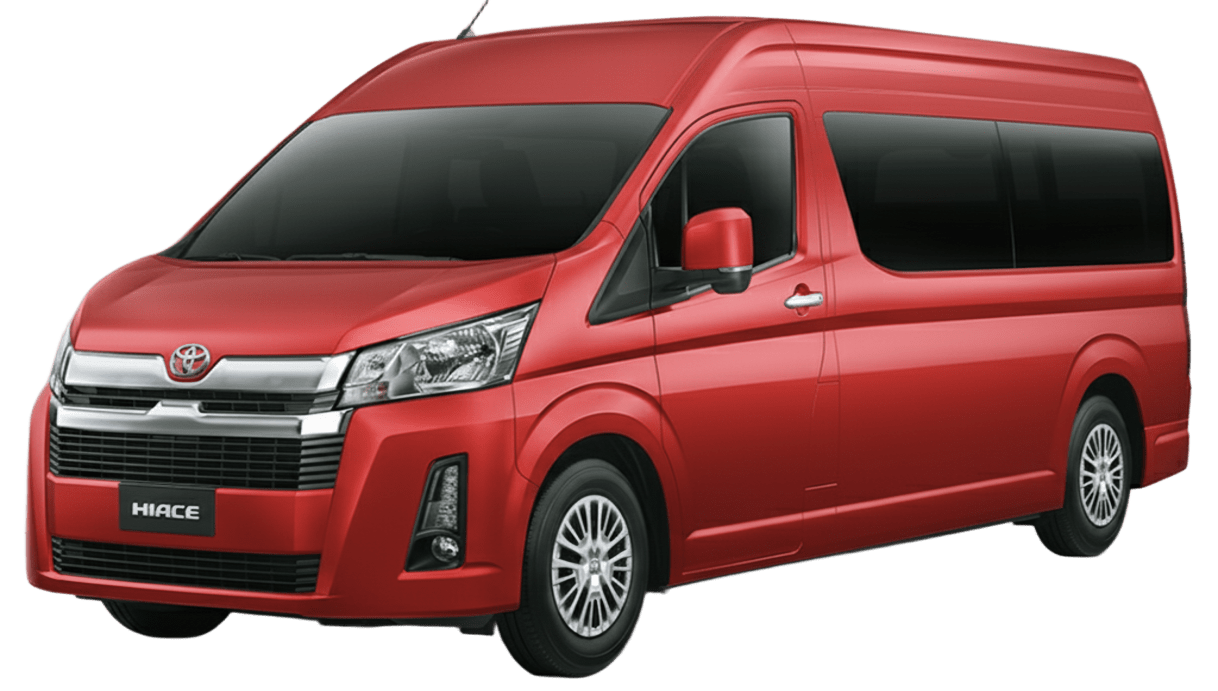 Toyota Hiace o similar
